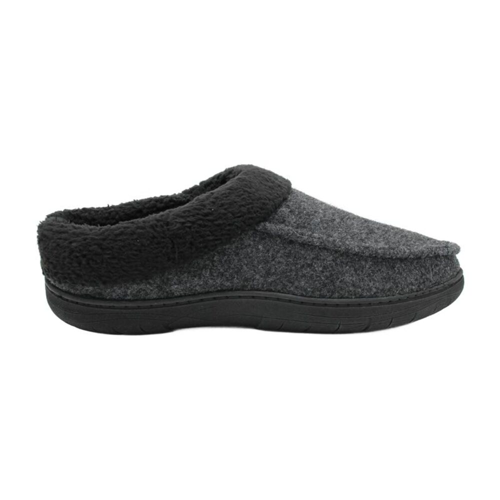 Haggar Mens Fleece-Lined Comfort Slippers, NWT